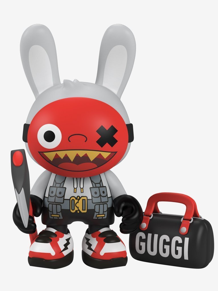 Bad Bunny Fashion EDC SuperGuggi 8" vinyl toy by Guggimon Available Now - Tenacious Toys®