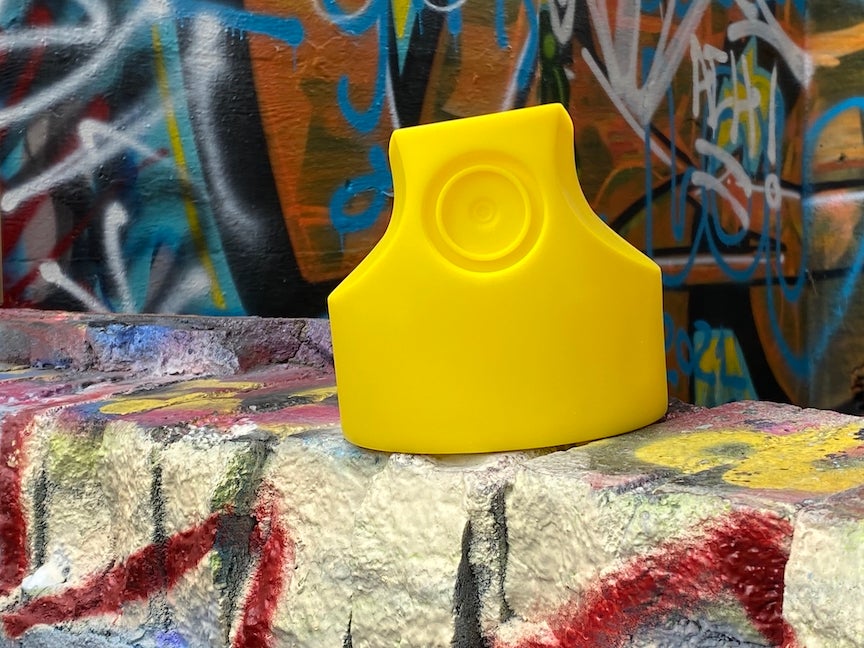 Banana Skinny Cap DIY Yellow vinyl figure by Playful Gorilla x Tenacious Toys Available Now ! ! ! - Tenacious Toys®