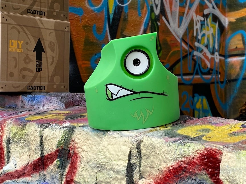 Banana Skinny Cap GID Green with Envy vinyl figure by Playful Gorilla Available Now ! ! ! - Tenacious Toys®