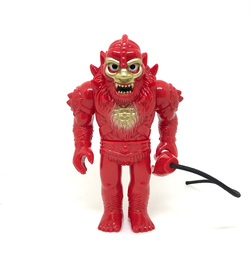 Beastman soft vinyl Red/Gold/White 4.5in figure by Super7 Available Now ! ! ! - Tenacious Toys®