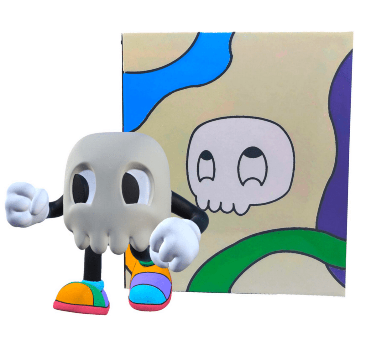 Benny the Skull Regular Edition 16cm vinyl figure Available Now - Tenacious Toys®