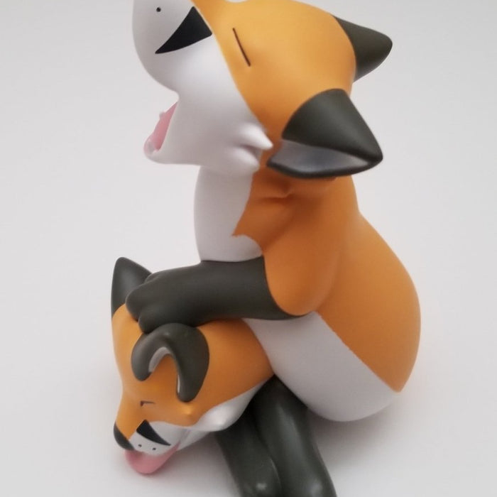 Binimals FoxFox 4-inch vinyl figure by TheRoguez Available Now ! ! ! - Tenacious Toys®