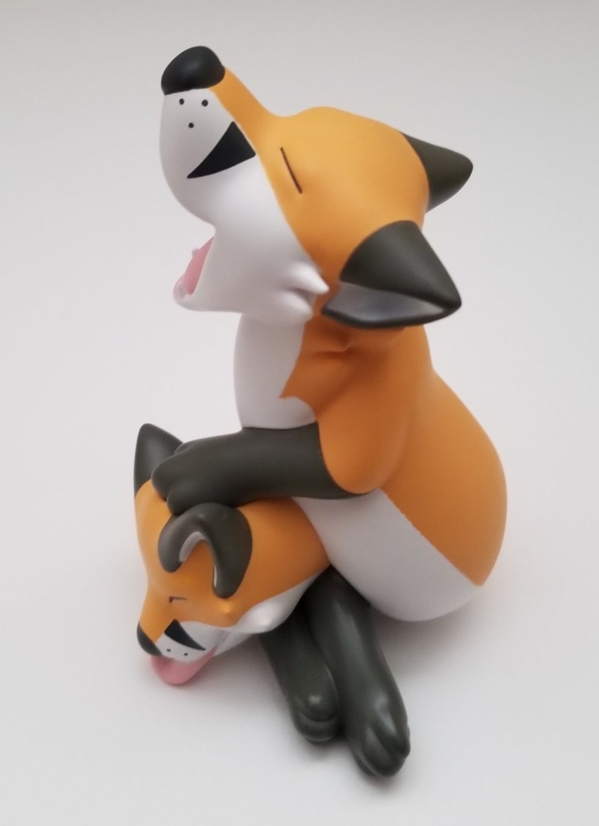 Binimals FoxFox 4-inch vinyl figure by TheRoguez Available Now ! ! ! - Tenacious Toys®