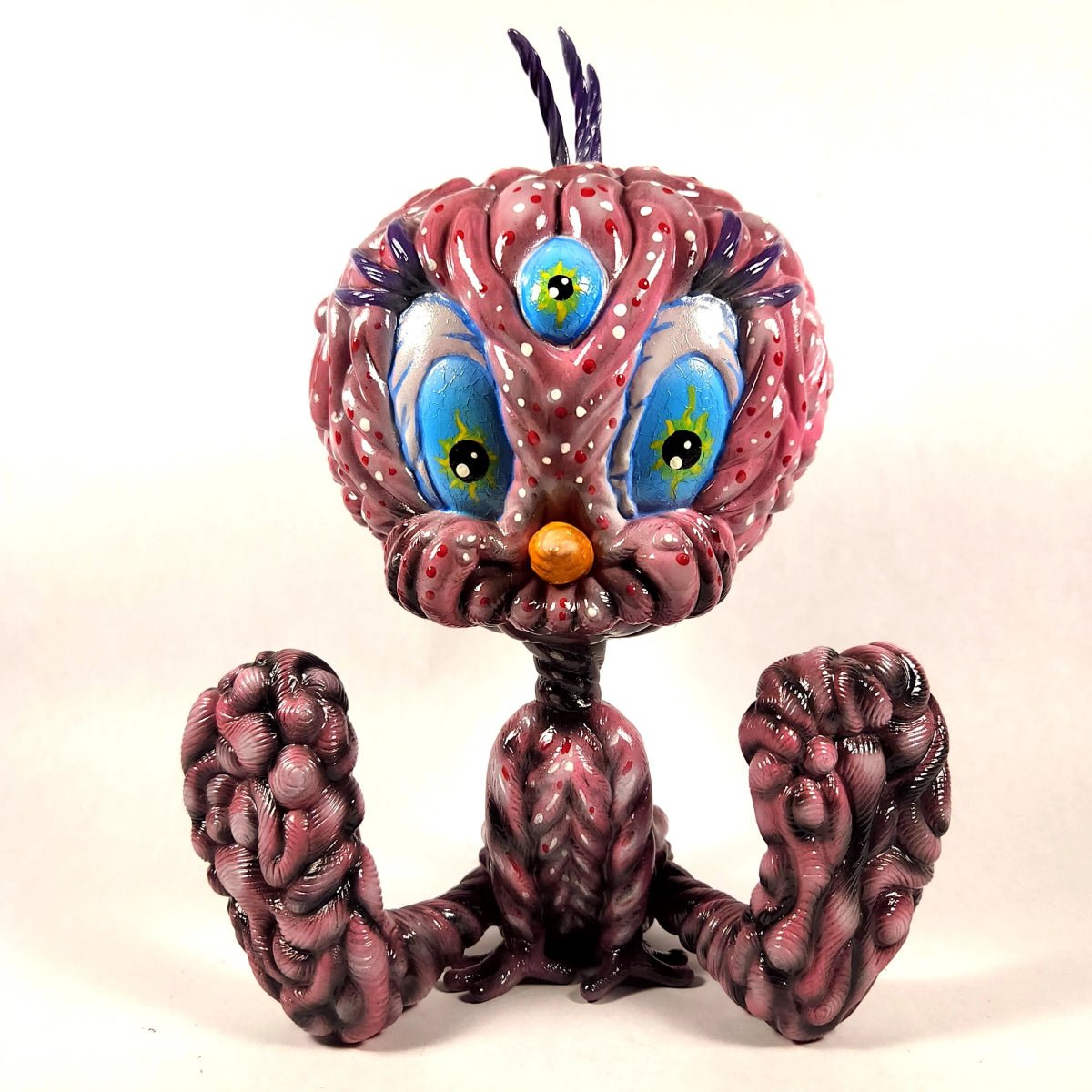Bird Brain Custom by Forces of Dorkness Available Now - Tenacious Toys®