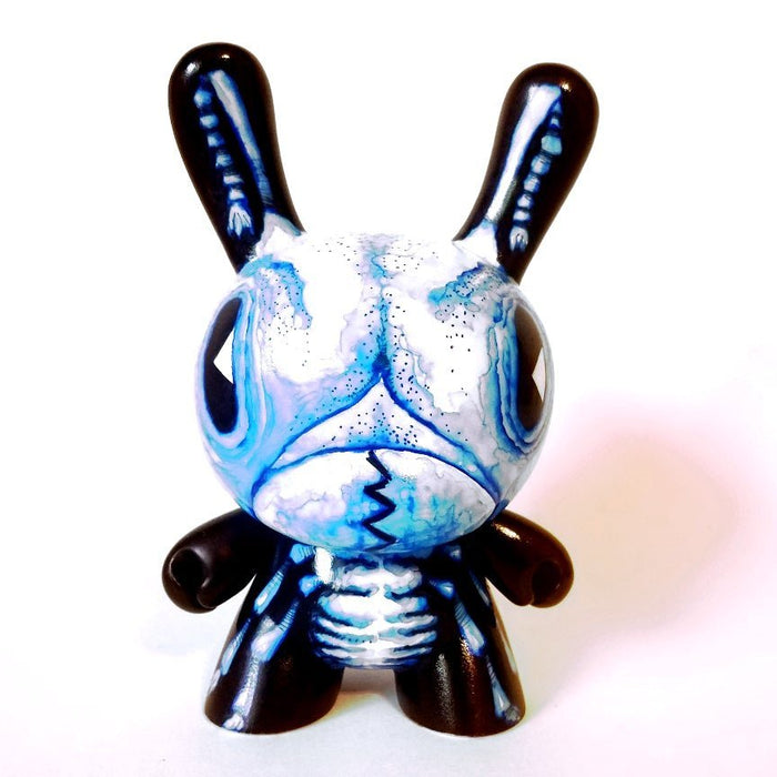 Blue Ant 7-inch custom Dunny by Eric Mckinley Available Now ! ! ! - Tenacious Toys®