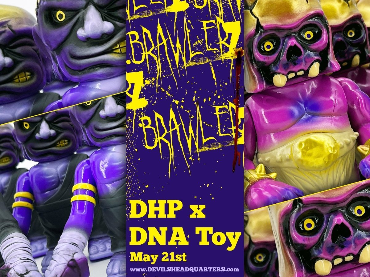 "BRAWLERZ" MAD MONK VS BRUISER ! ! ! - Tenacious Toys®