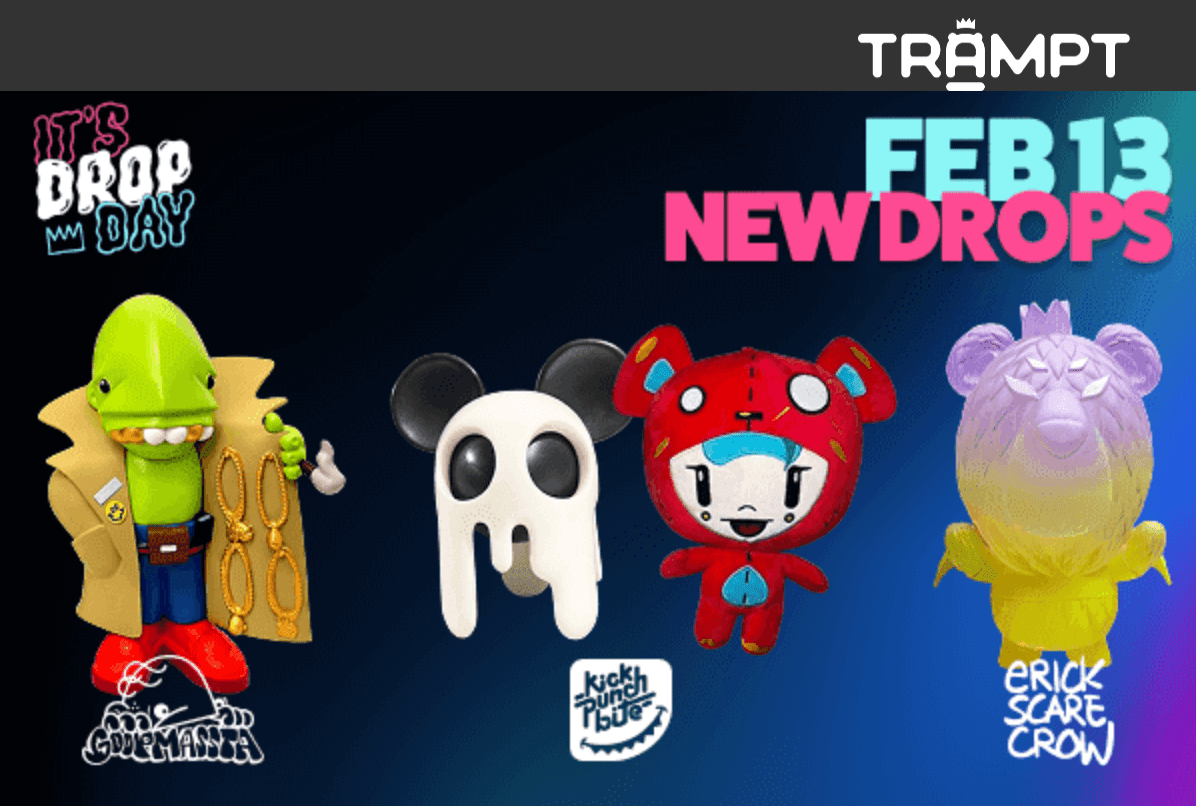 Buy directly from artists on Trampt, starting today! - Tenacious Toys®