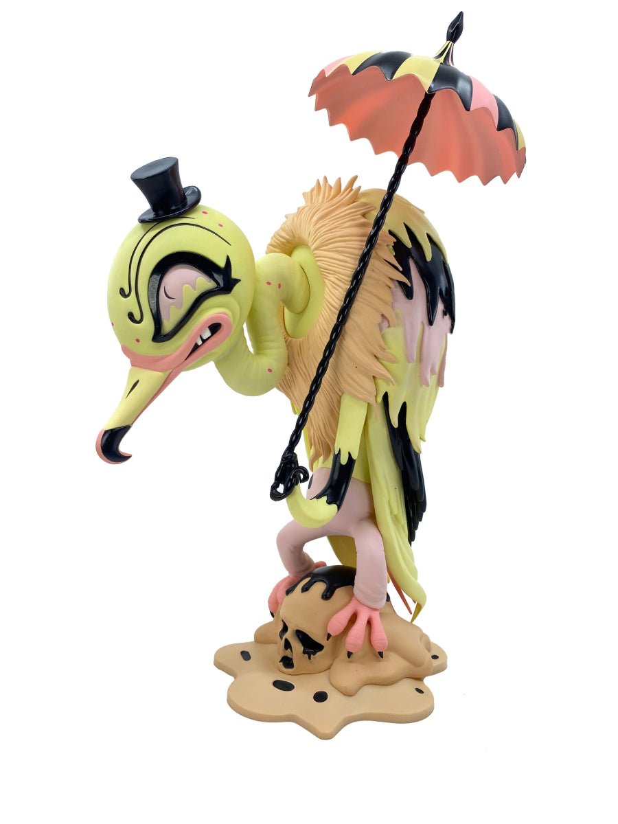 Camille Rose Garcia Vultura Macabra Faded Clown vinyl figure Available Now - Tenacious Toys®