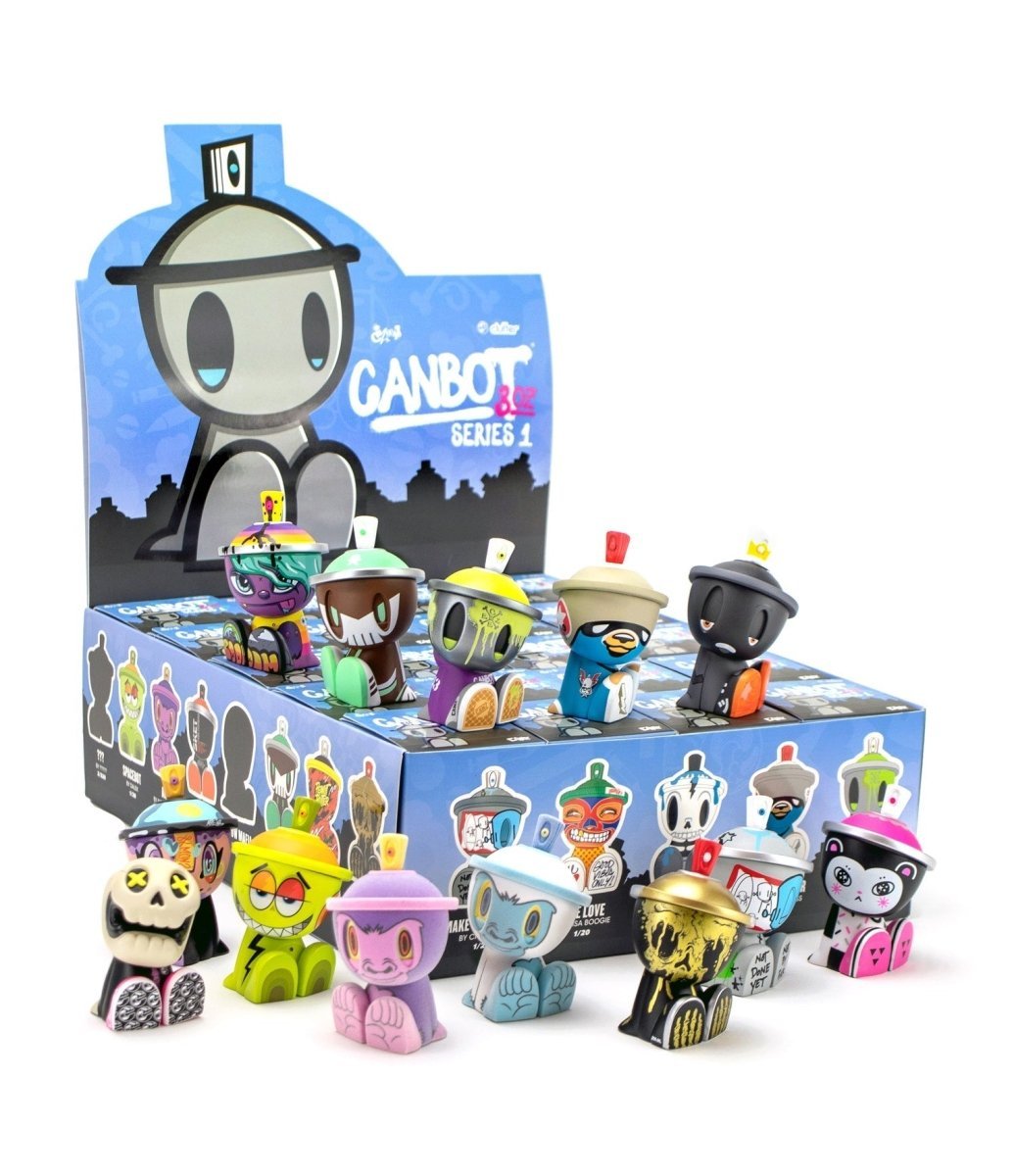 Canbot 3oz Blind Box Series 1 by Clutter Full 20 Piece Display Case Available Now - Tenacious Toys®