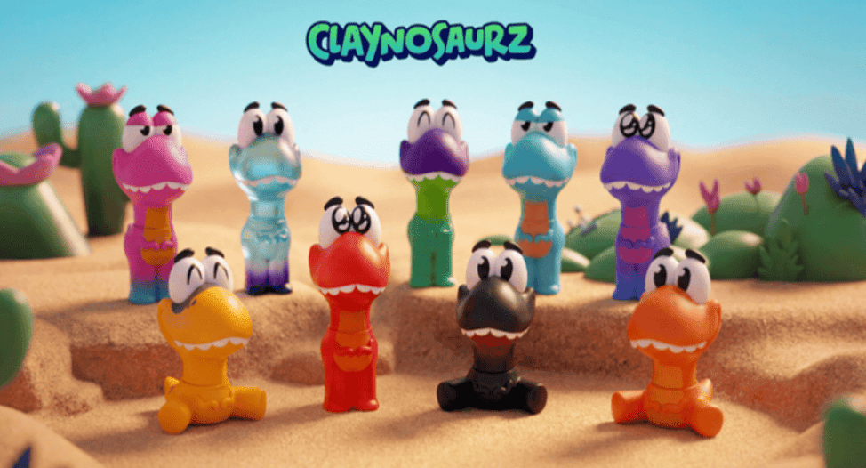 Claynosaurz Partners with Bigshot to Launch Collectible Blind Box Series Online on May 6 via DYLI - Tenacious Toys®
