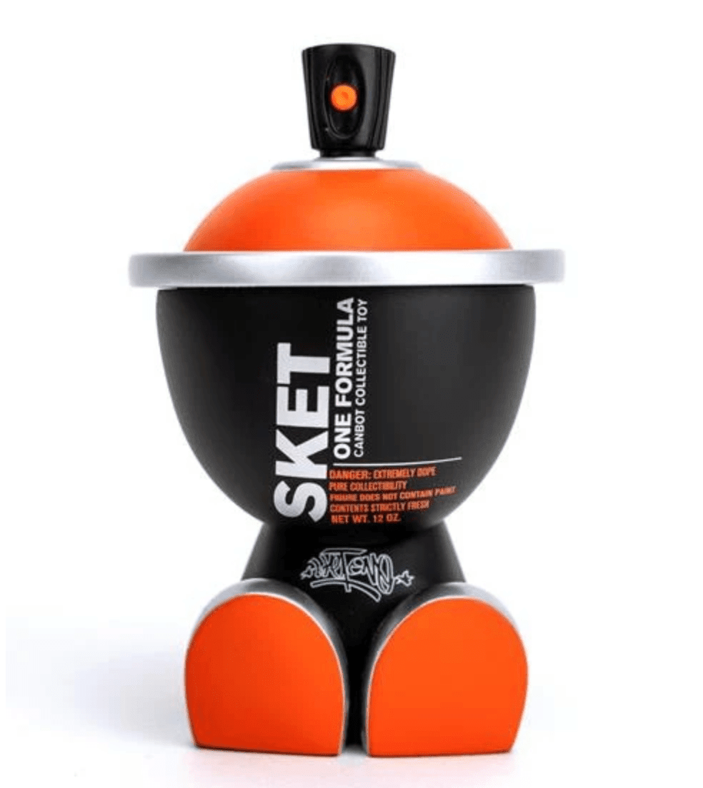 Clockwork Orange Sket One Formula 5.5" vinyl figure by Czee x Clutter Available Now ! ! ! - Tenacious Toys®