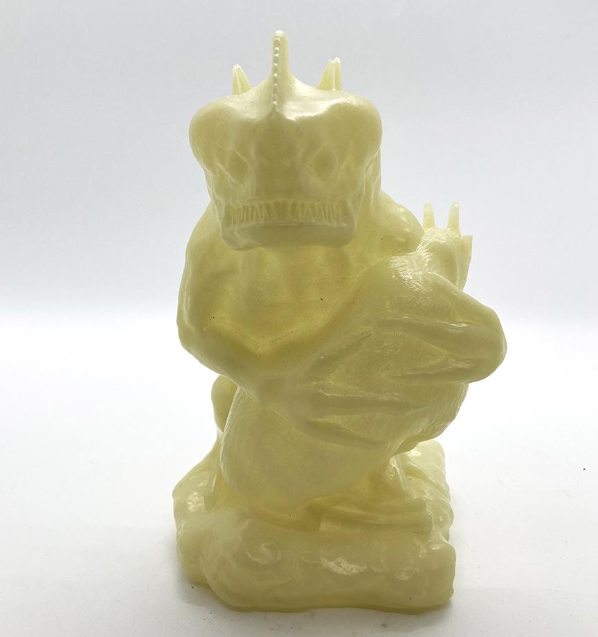 Cryptozoo-Fubi El Chupacabra GID Blank Edition vinyl figure by Weston Brownlee Available Now - Tenacious Toys®