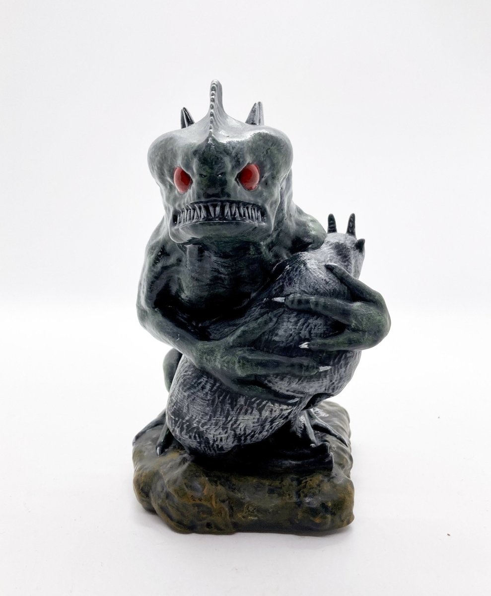 Cryptozoo-Fubi El Chupacabra Midnight Goat Snack Edition vinyl figure by Weston Brownlee Available Now - Tenacious Toys®