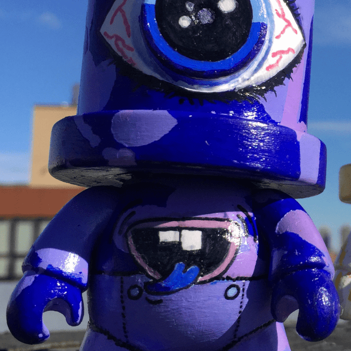 Custom Fatcap SprayeeQ 4-inch Qee by Karey Maurice Available Now ! ! ! - Tenacious Toys®