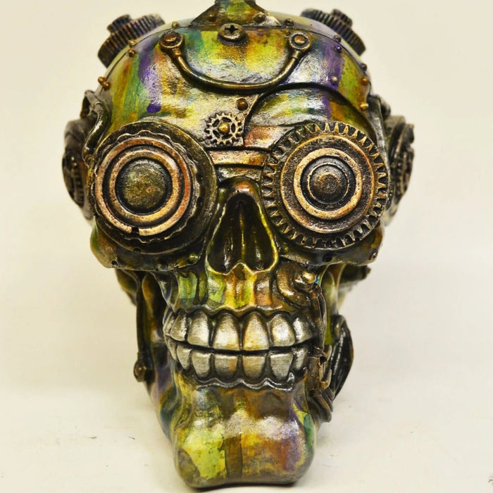 Custom Resin Steampunk Skully by NEMO Available Now - Tenacious Toys®