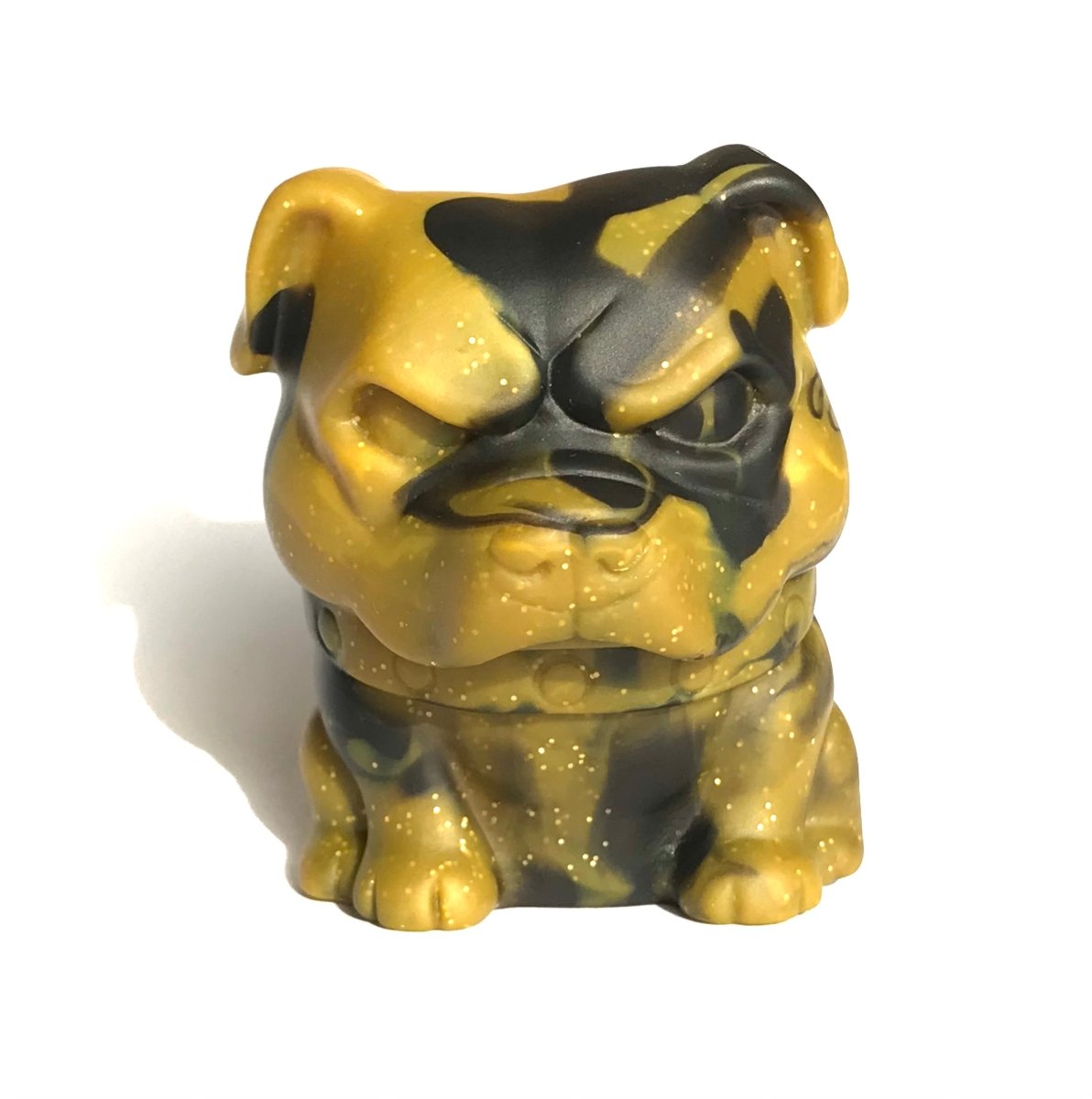 Danger Dog Black & Gold Marbled vinyl 2.25-inch mini figure available now ! ! ! - Tenacious Toys®