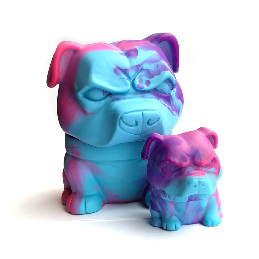 Danger Dog Cotton Candy Set of 2 vinyl figures available now - Tenacious Toys®