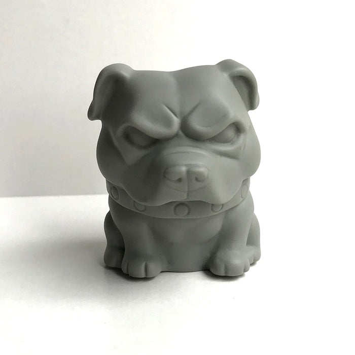 Danger Dog Gray DIY vinyl 2.25-inch mini figure available now ! ! ! - Tenacious Toys®