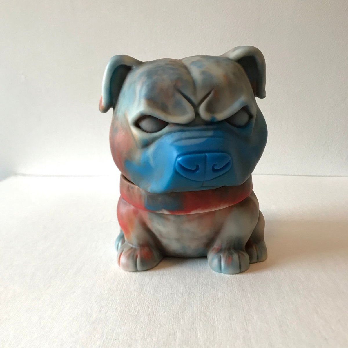 Danger Dog Red White & Blue vinyl 5-inch figure Available Now - Tenacious Toys®