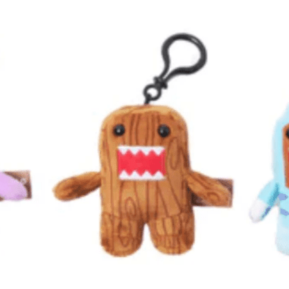 Domo 4-inch Plush Bag Clips Blind Bag Series restocking April 23 (preorder now) - Tenacious Toys®
