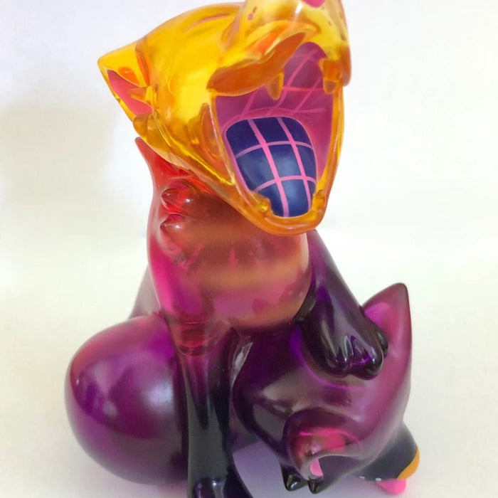 Double Track Vaporwave FoxFox vinyl figure Available Now - Tenacious Toys®