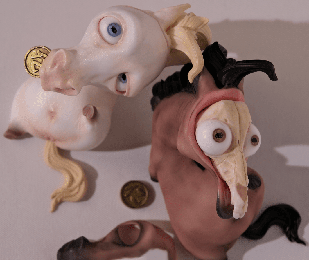 Double Two Chinese Zodiac Figures by WEARTDOING - Tenacious Toys®