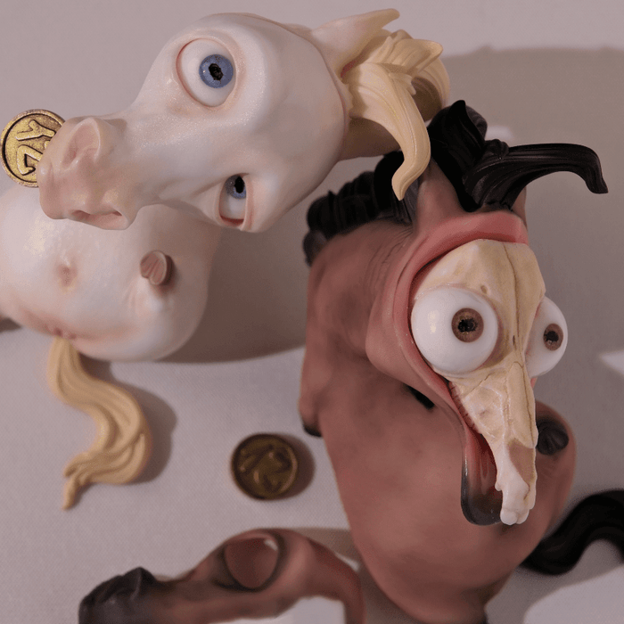 Double Two Chinese Zodiac Figures by WEARTDOING - Tenacious Toys®
