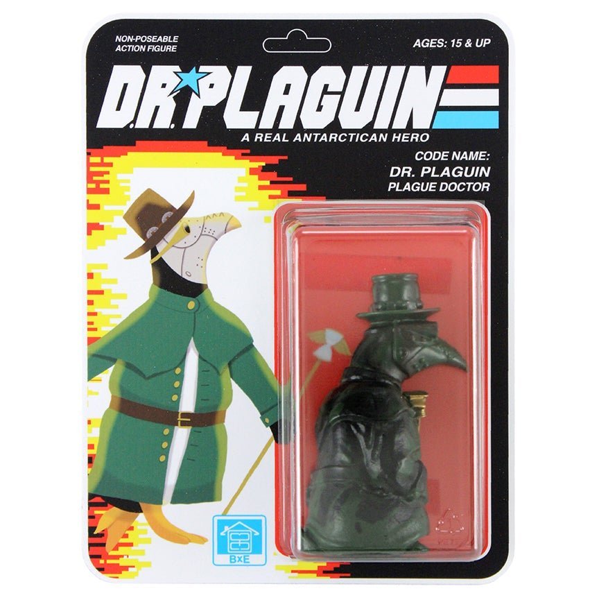 Dr. Plaguin Camo Exclusive vinyl art toy by BleedingEdges Available Now ! ! ! - Tenacious Toys®