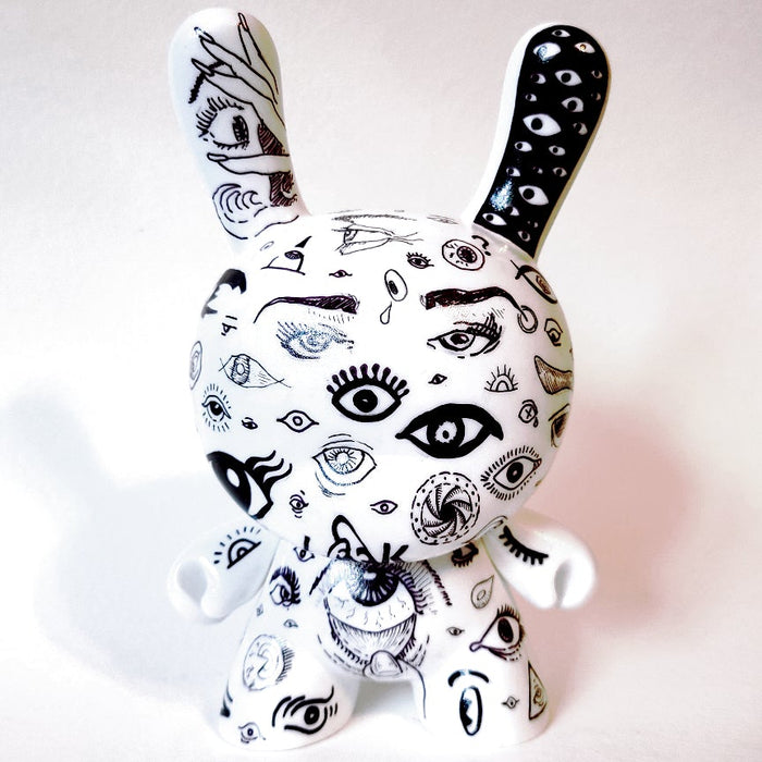 Eyes 2 7-inch custom Dunny by Eric Mckinley Available Now ! ! !