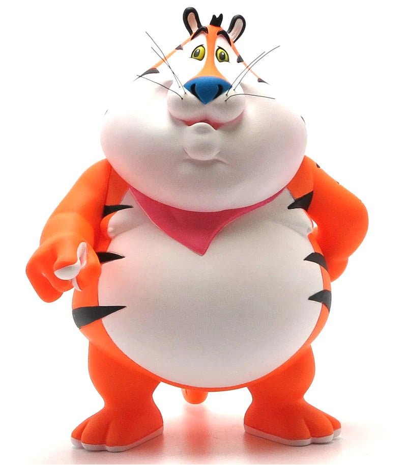 Fat Tony "Flourescent" edition 9-inch vinyl figure by Ron English Available Now - Tenacious Toys®