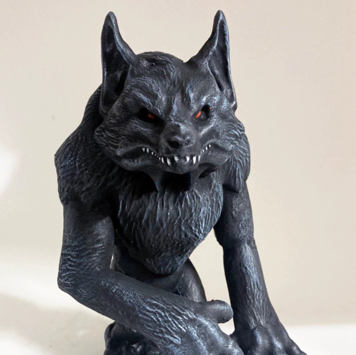 Fey Folk The Barghest 6-inch resin figure by Weston Brownlee Available Now - Tenacious Toys®