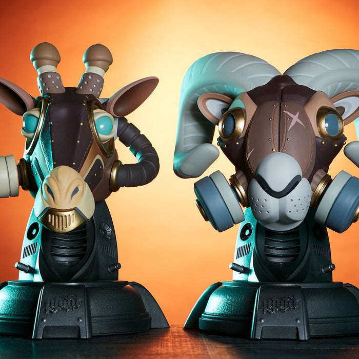Freehand Profit Ram and Giraffe: Guerilla Squadron Designer Collectible Toy Set PREORDER now ! ! !
