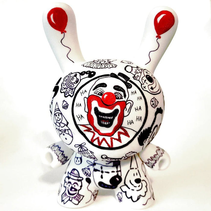 Funny Dunny 7-inch custom Dunny by Eric Mckinley Available Now - Tenacious Toys®