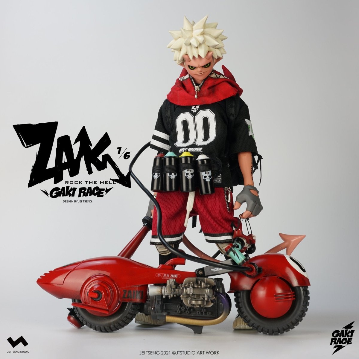 JTスタジオ Rock Gaki 2PACKセット 1/6 フィギュア ROCK GAKI - 2PACK | Jei Tseng Studio