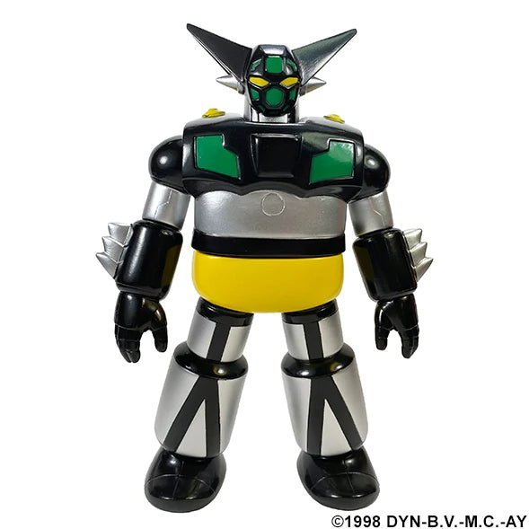 Getter Robo 1 Licensed Standard Version Black 6.5 inch sofubi figure Available Now - Tenacious Toys®