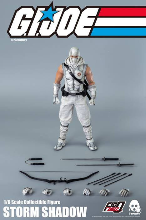 G.I. Joe Storm Shadow 1/6 scale action figure by ThreeZero Available Now - Tenacious Toys®