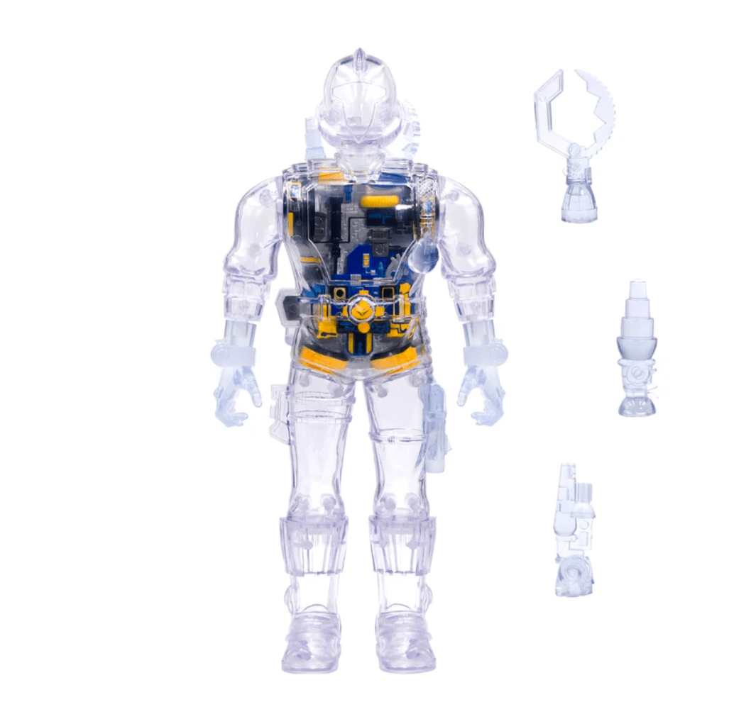 GI Joe Super Cyborg COBRA B.A.T Clear Edition action figure by Super7 Available Now ! ! ! - Tenacious Toys®