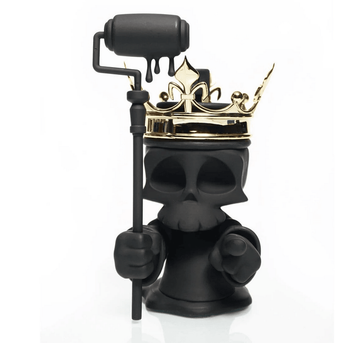 Greaper Black Death Edition 7.5-inch figure by Sket One x IamRetro Available Now - Tenacious Toys®