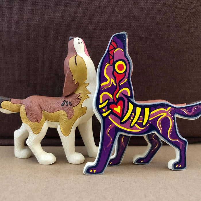 Half-Yote resin 4 inch figure by CoyoticTrouble Available Now - Tenacious Toys®