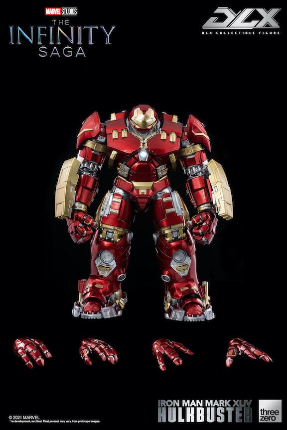 Infinity Saga – DLX Iron Man Mark 44 "Hulkbuster" 12-inch action figure by Threezero PREORDER now ! ! !