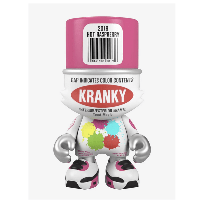 Hot Raspberry UberKranky 15-inch figure by Superplastic Available Now - Tenacious Toys®