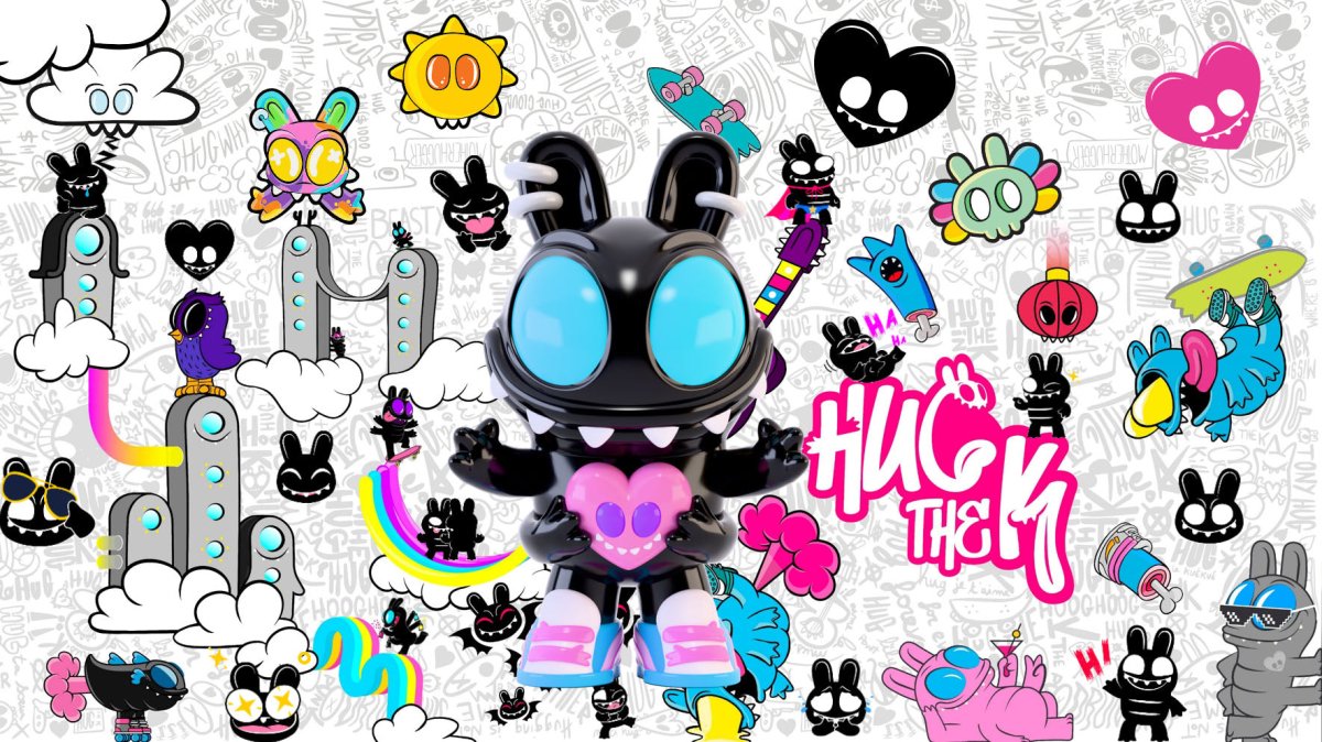 Hug the K Sofubi by Nicolas Lesaffre Drops Dec 1st - Tenacious Toys®