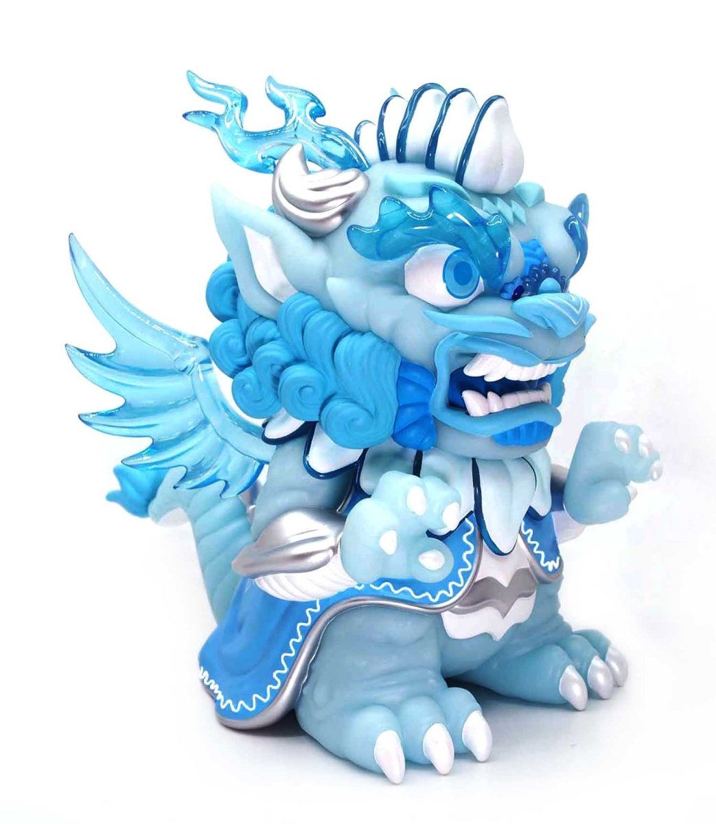 Imperial Lotus Dragon Exclusive Ice Storm Edition GID 10-inch vinyl figure by Scott Tolleson Available Now ! ! ! - Tenacious Toys®