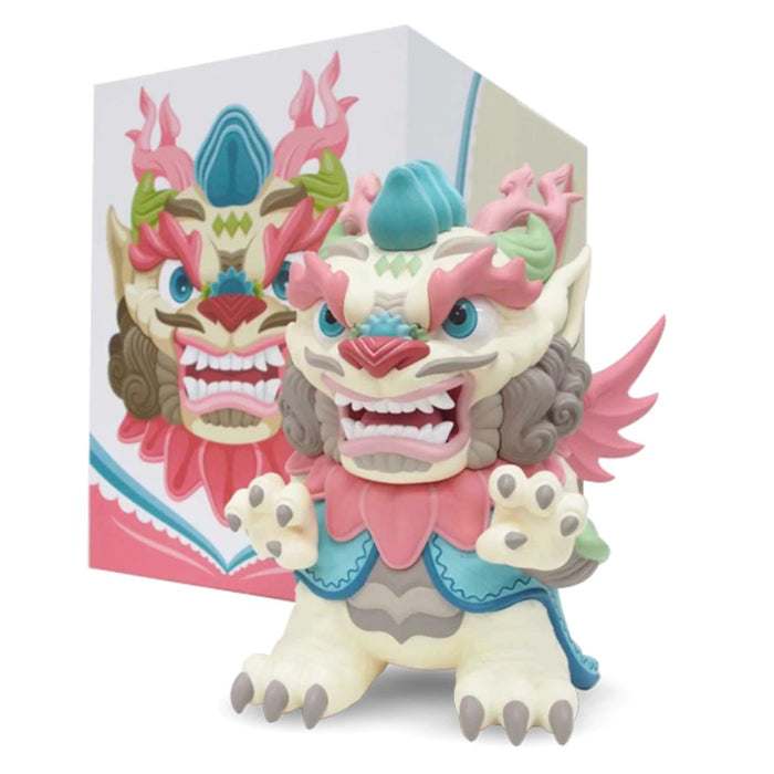Imperial Lotus Dragon Light Edition 10-inch vinyl figure by Scott Tolleson Available Now - Tenacious Toys®