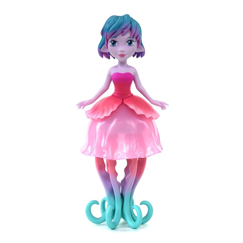 Ellie the Jellyfish Princess 8.5-inch vinyl figure by MJ Hsu & UVD Toys Available Now ! ! !