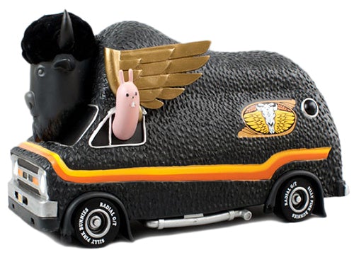Jeremy Fish Bison Van SF Special Edition 9-inch Vinyl Figure Available Now ! ! ! - Tenacious Toys®