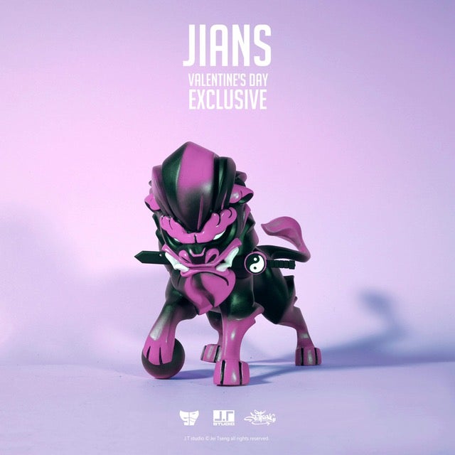 Jians Pink Valentine's Day 7.5-inch Figure by JT Studio Available Now ! ! ! - Tenacious Toys®