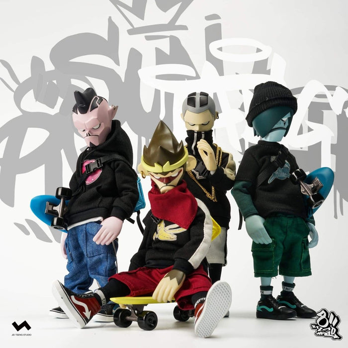 Journey to the Street 4P SET of 8” 2GO action figures by JT Studio PREORDER now ! ! ! - Tenacious Toys®