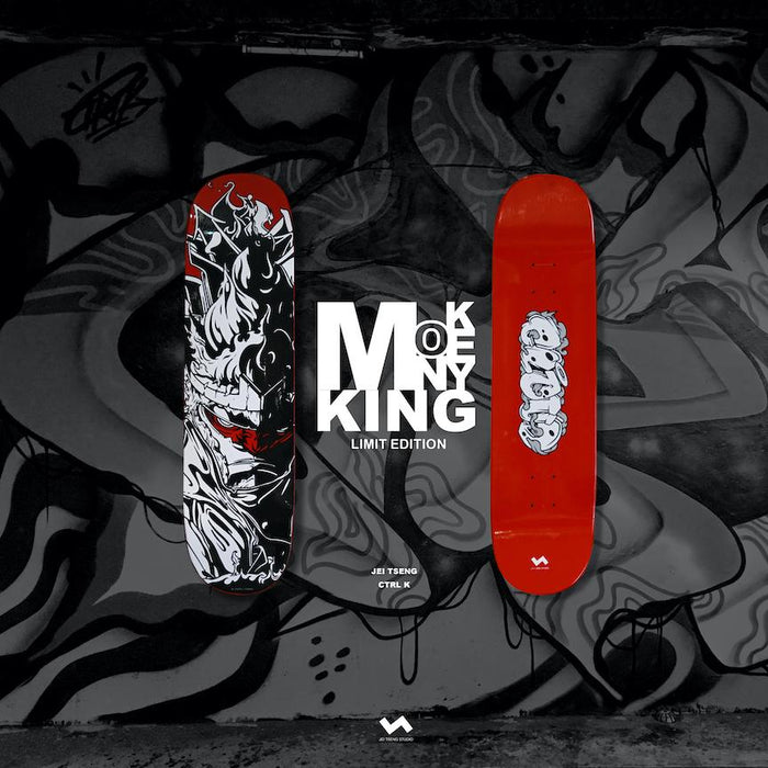 JT Studio Monkey King Skate Deck Available Now - Tenacious Toys®