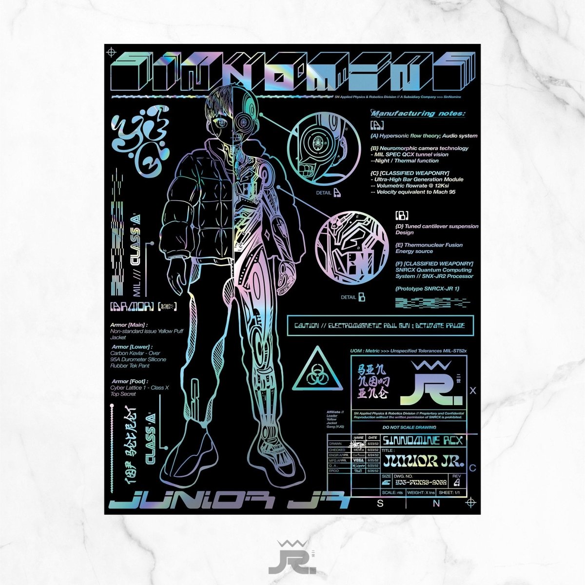 Junior Jr. x SinNominé Capsule collection out NOW ! ! ! - Tenacious Toys®
